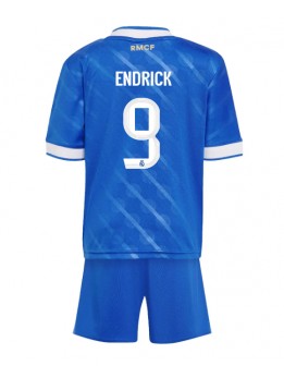 Real Madrid Endrick #9 Replika Tredje Kläder Barn 2025-26 Kortärmad (+ byxor)